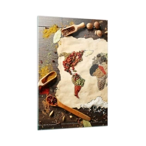 Quadro em vidro - Todos os gostos do mundo - 70x100 cm