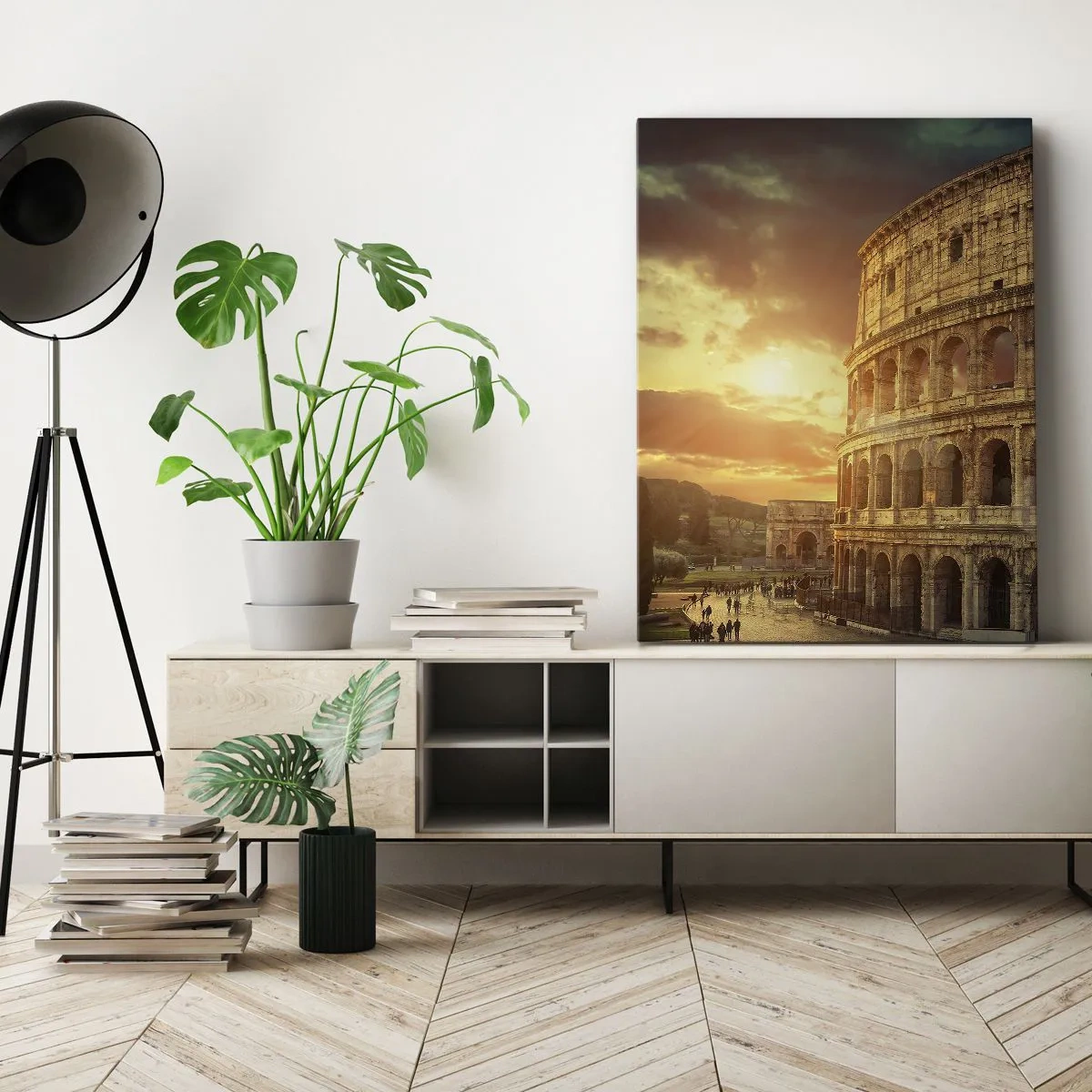 Quadro em tela - Monumento colossal - 50x70 cm