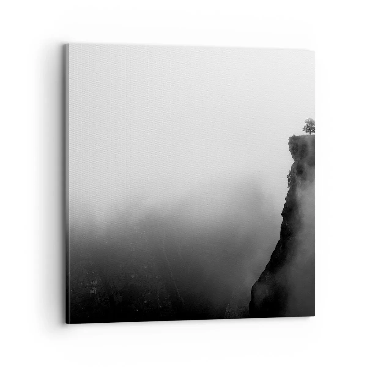 Quadro em tela - No limite do mundo - 70x70 cm