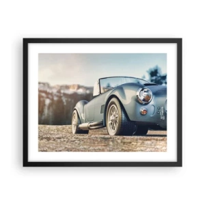 Pôster com moldura preta - Porque o estilo conta - 50x40 cm