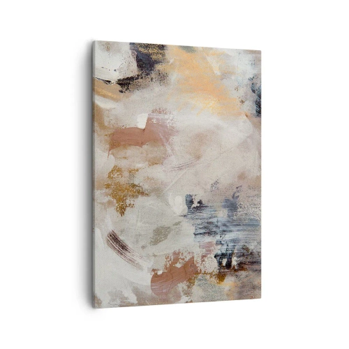 Quadro em tela - Abstração enevoada - 50x70 cm