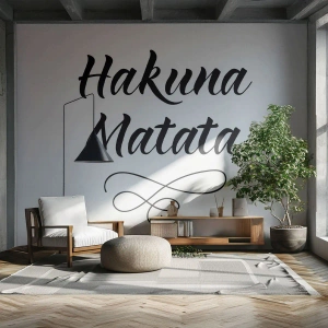 Papel de Parede Premium Sand - O melhor conselho - Tipografia, Afirmação, Máxima - 100x70 cm