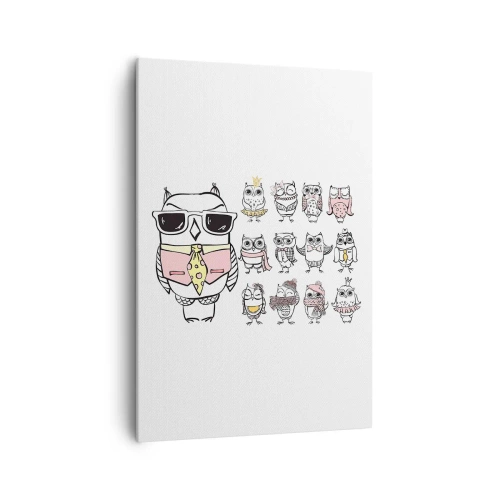 Quadro em tela - Tantas funções a desempenhar - 70x100 cm