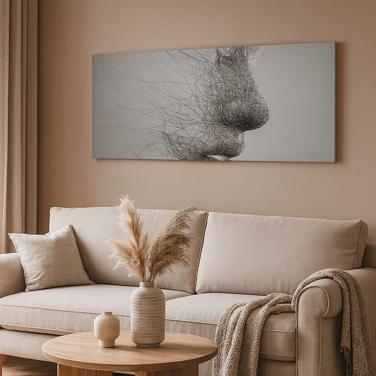 Quadro em tela - Espírito do vento - 30x30 cm