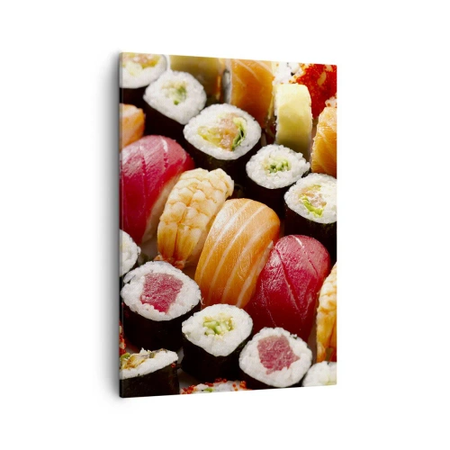 Quadro em tela - Cores e sabores da Ásia - 50x70 cm