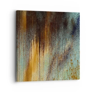 Quadro em tela - Uma composição colorida não acidental - 30x30 cm