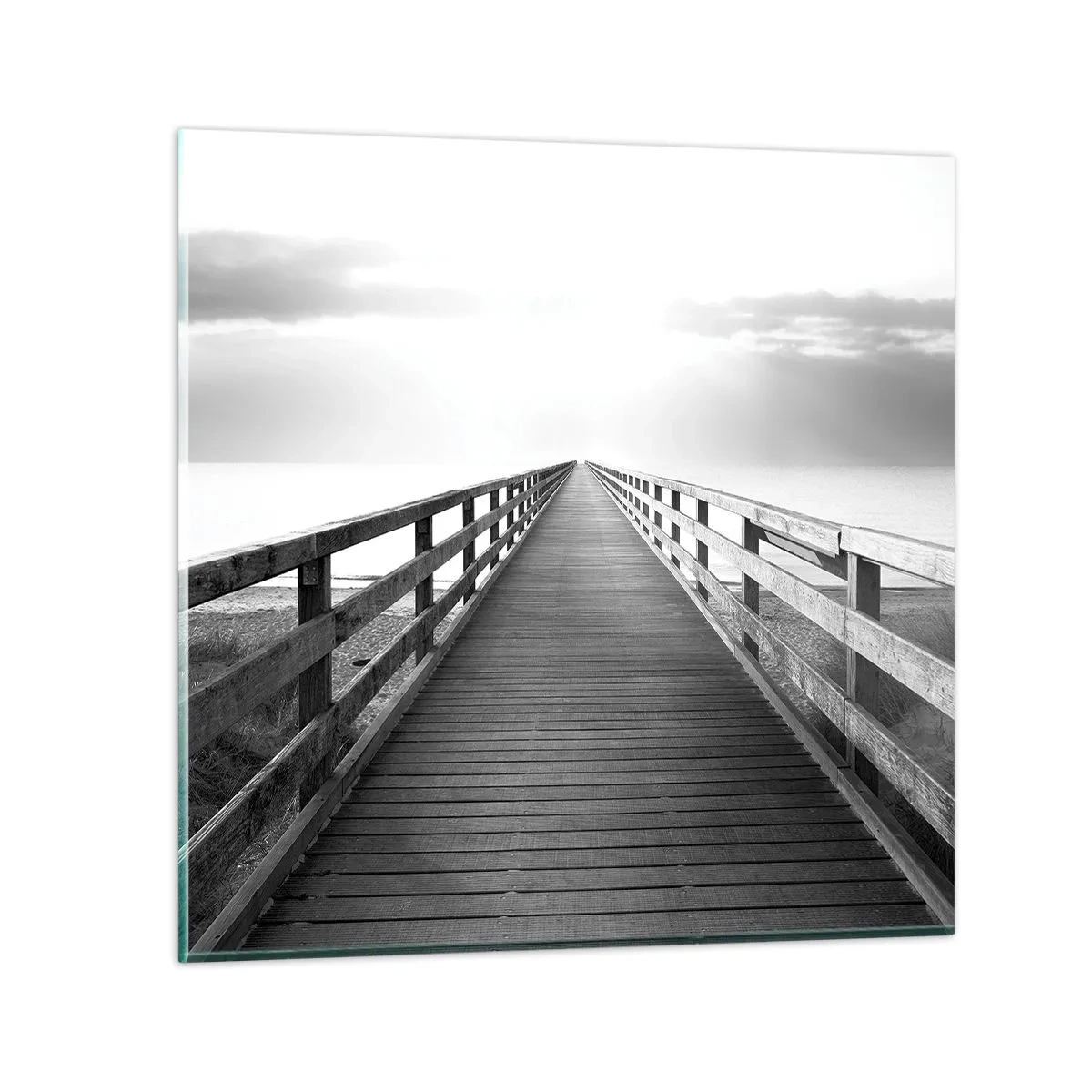 Quadro em vidro - Para longe... - 60x60 cm