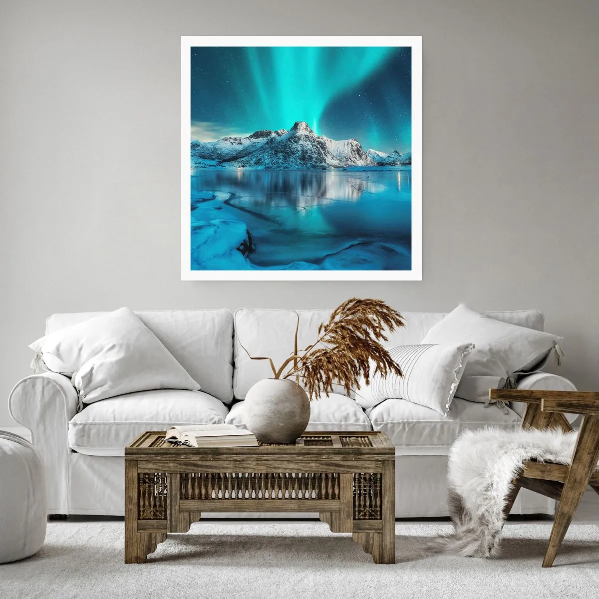 Pôster - Noite de Luz - 60x60 cm