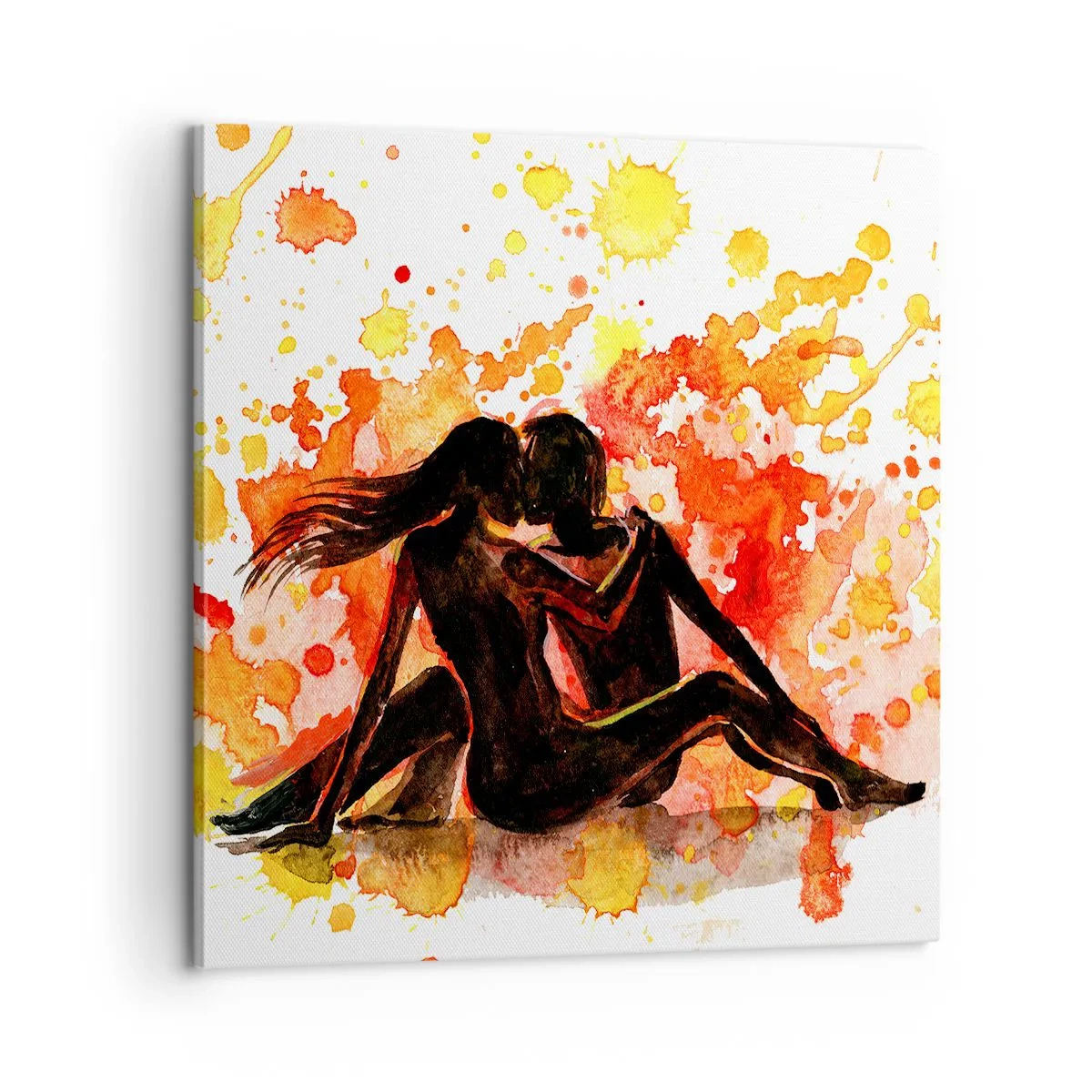 Quadro em tela - E fez-se a luz - 60x60 cm