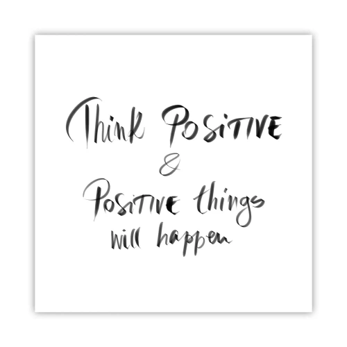 Pôster - Como viver? - 60x60 cm