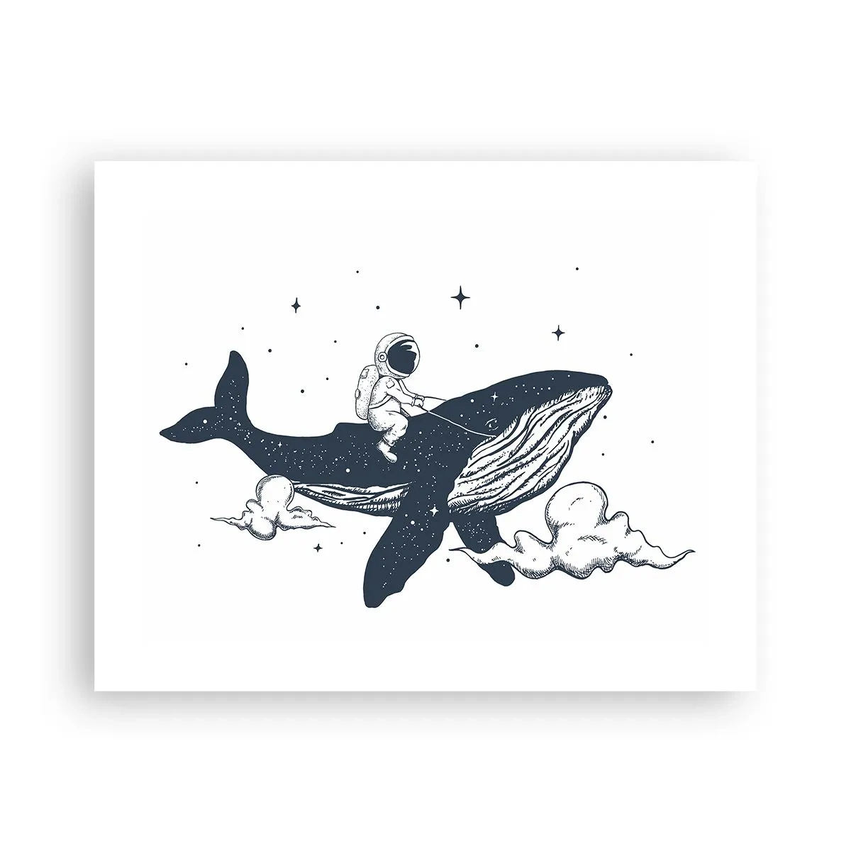 Pôster - Aventura espacial - 50x40 cm