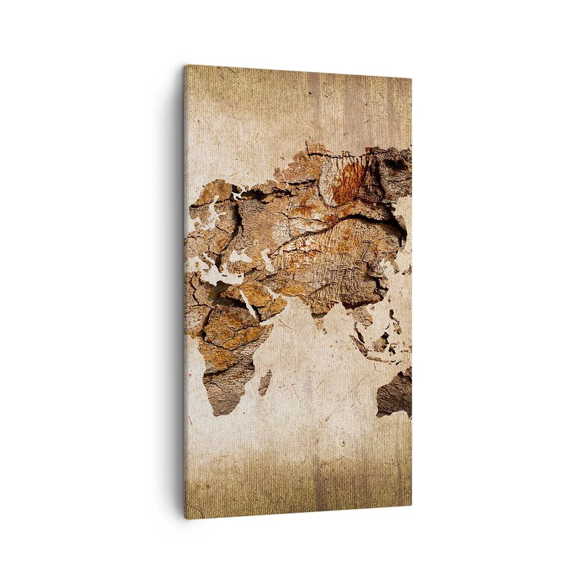 Quadro em tela - Descobrindo o o mundo - 45x80 cm