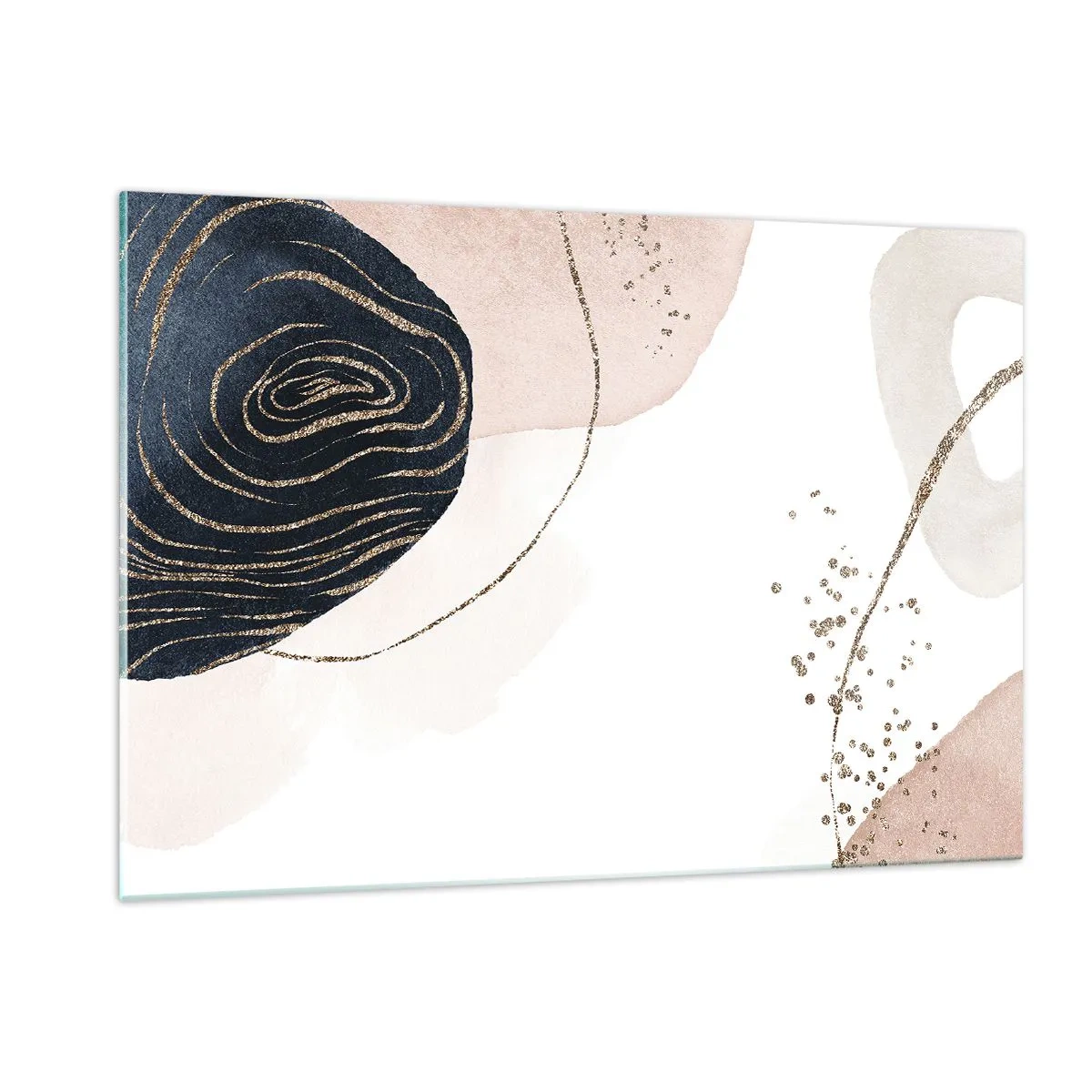 Quadro em vidro - Tudo flui - 120x80 cm