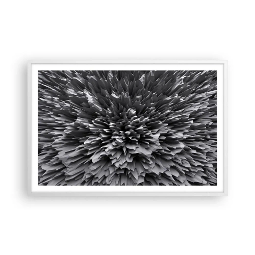 Pôster em moldura branca - Não pode ficar mais difícil do que isso - 91x61 cm