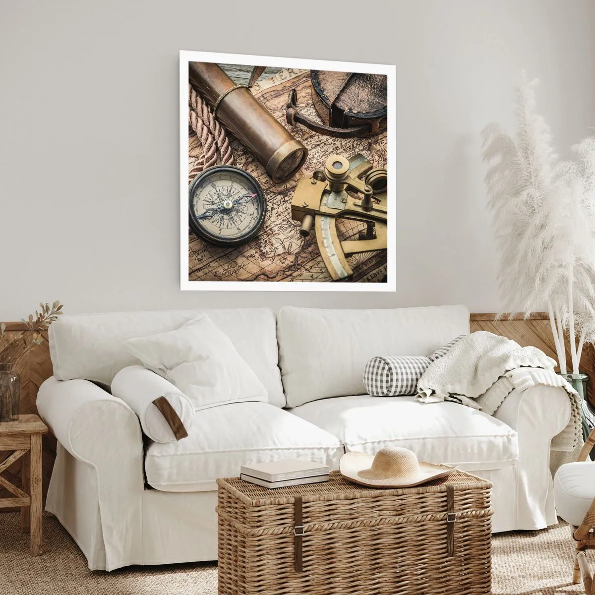 Pôster - Definir um rumo - 30x30 cm