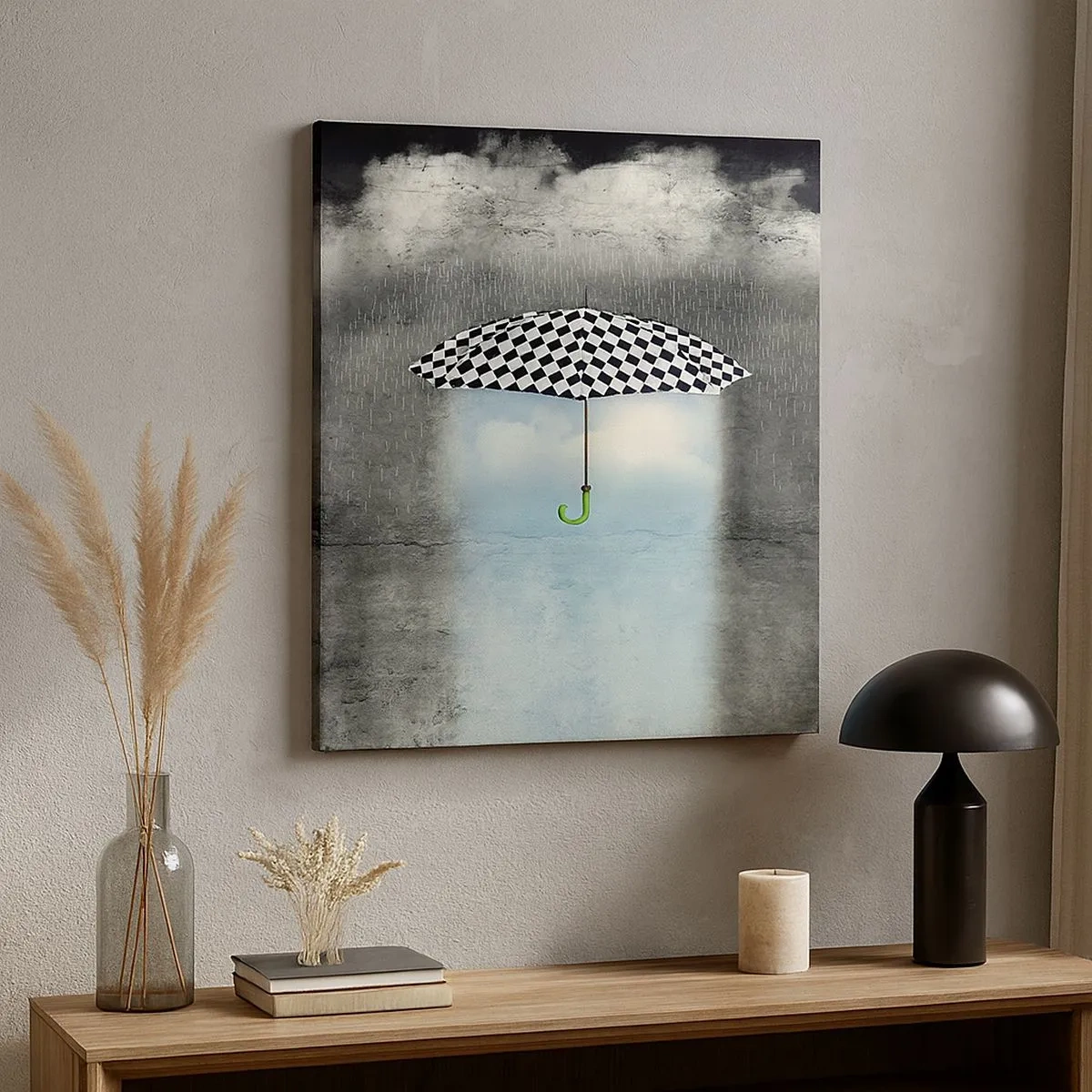 Quadro em tela - No entanto, é possível - 30x30 cm