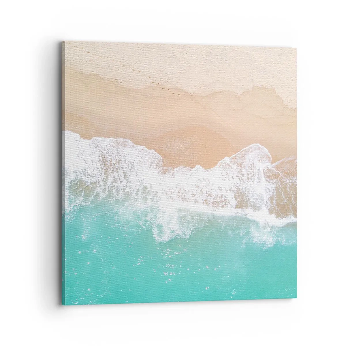 Quadro em tela - Toque carinhoso - 70x70 cm