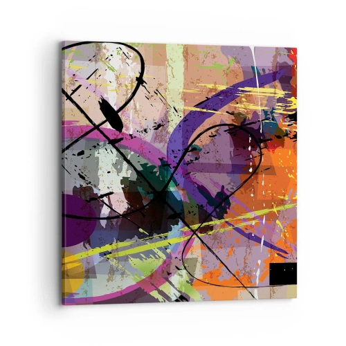 Quadro em tela - Pode ir direto ou ao redor - 70x70 cm