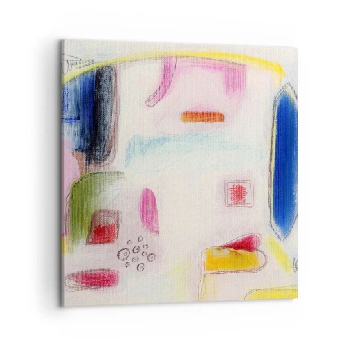 Quadro em tela - Mais convexo do que côncavo ou plano - 50x50 cm