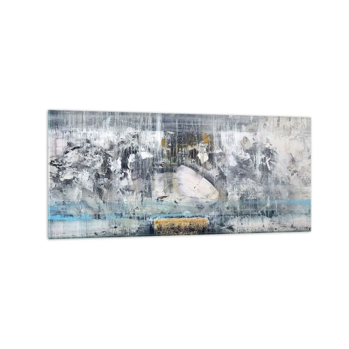 Quadro em vidro - Pelo gelo ou pelo torrão de terra - 120x50 cm