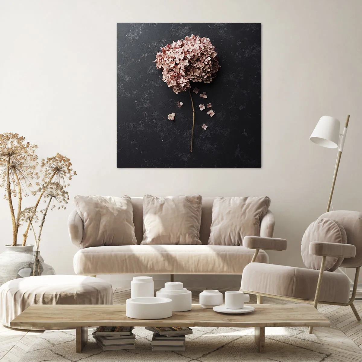 Quadro em tela - Um sinal verdadeiramente romântico - 40x40 cm