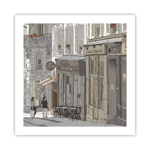 Pôster - Alegrias urbanas - 50x50 cm