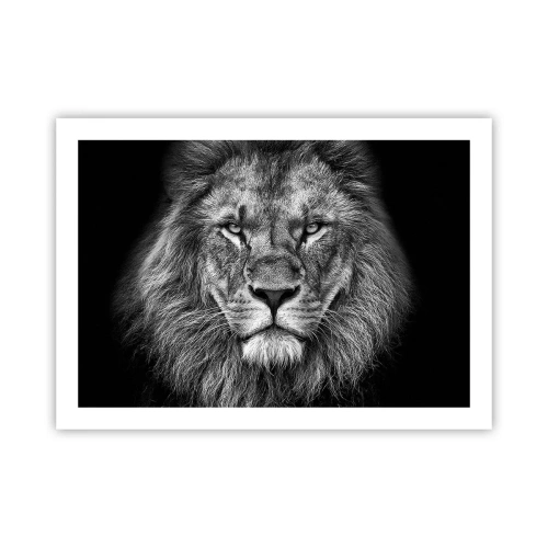 Pôster - Em trajes de coroação - 70x50 cm