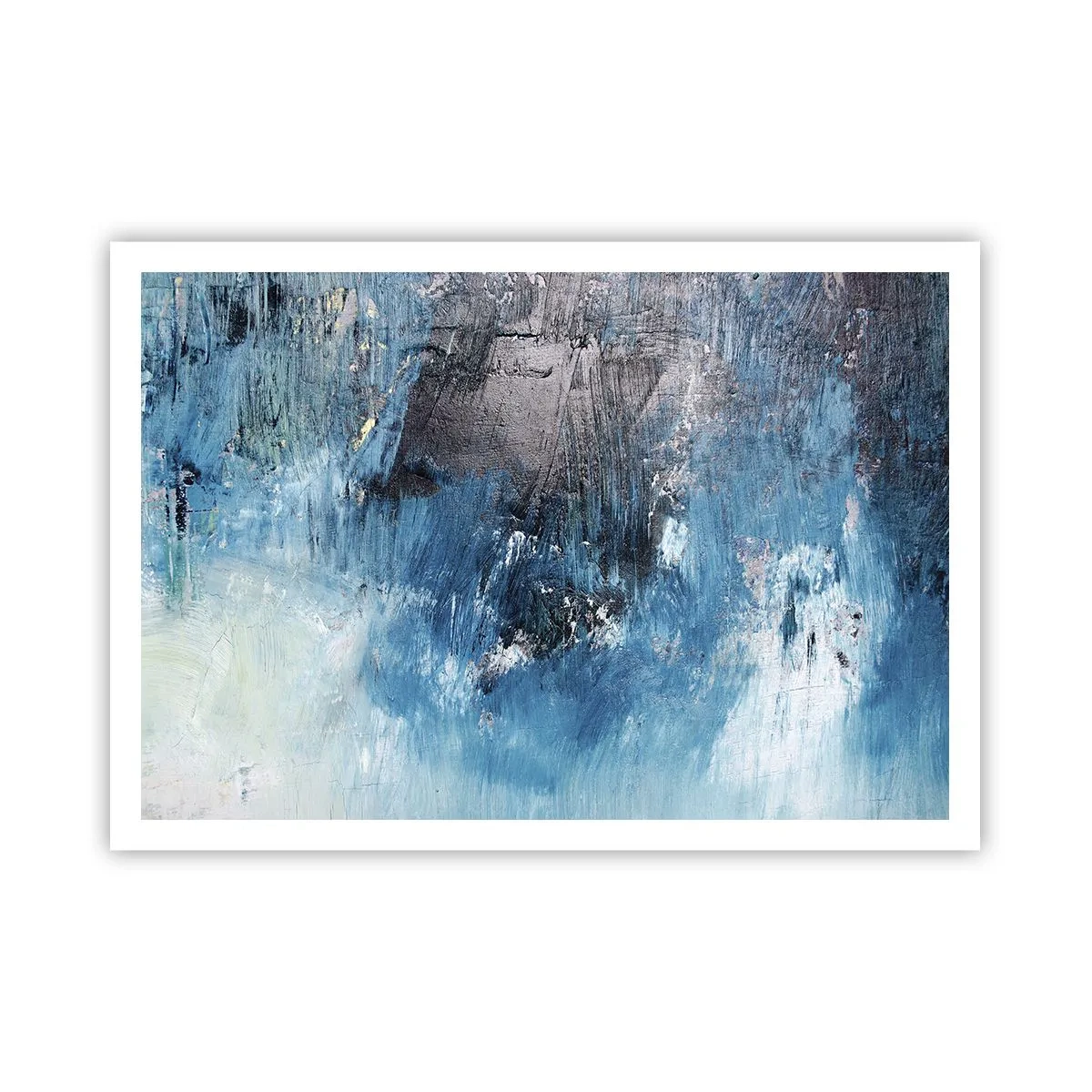 Pôster - Rapsódia em azul - 100x70 cm