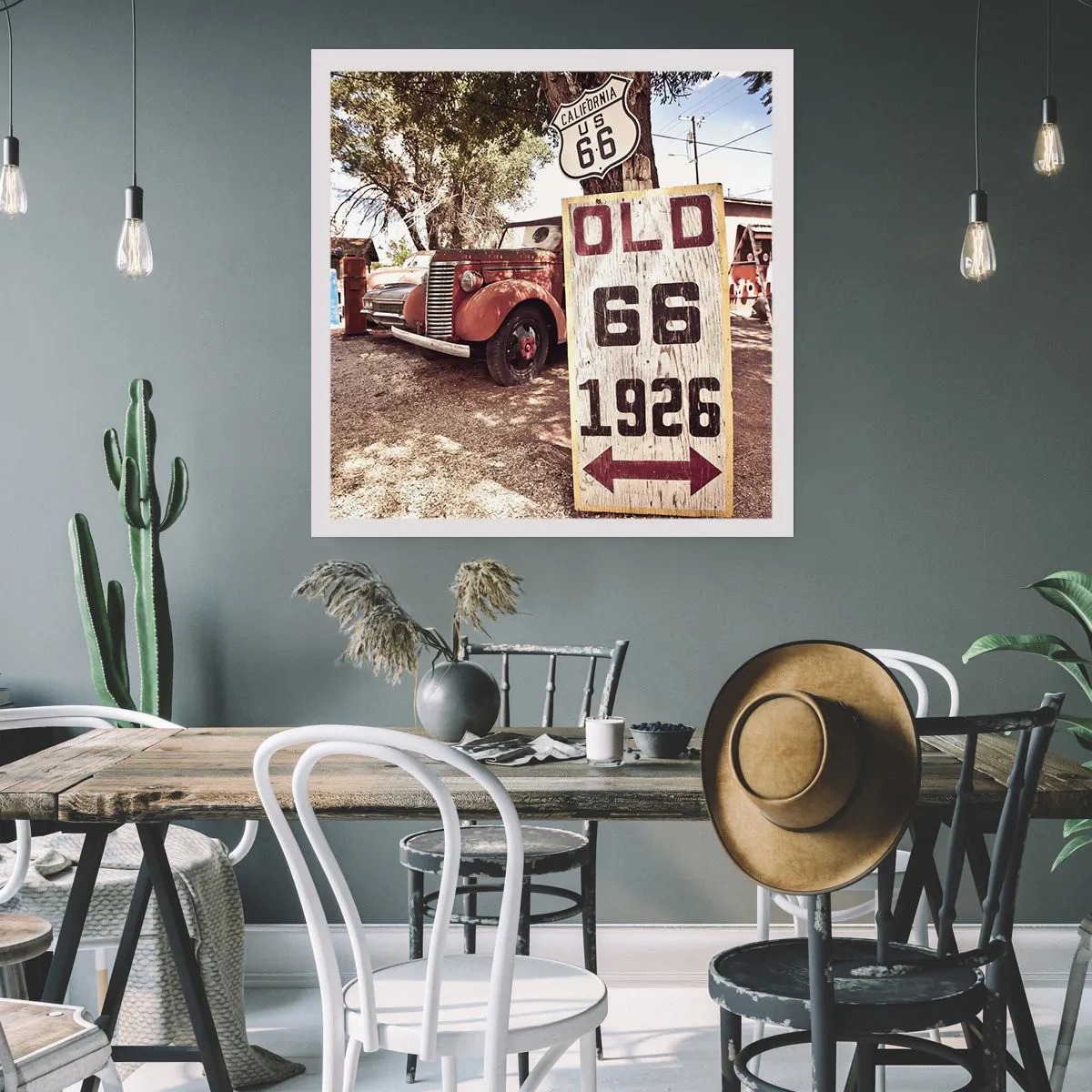 Pôster - A lenda de uma província americana - 60x60 cm