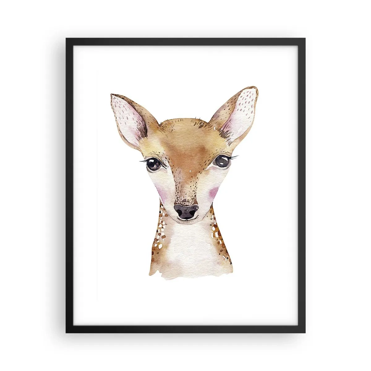 Pôster com moldura preta - A Natureza da Inocência - 40x50 cm