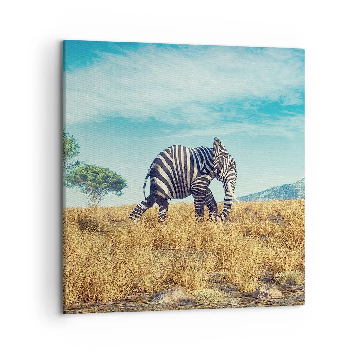 Quadro em tela - Cinza não está mais na moda - 50x50 cm