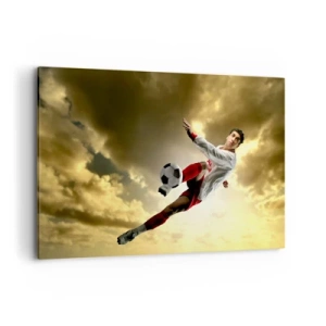 Quadro em tela - O céu do futebol - 120x80 cm