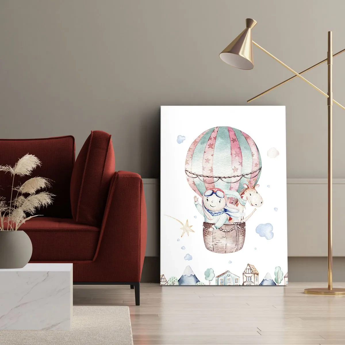 Quadro em tela - Nós voltaremos em breve! - 65x120 cm