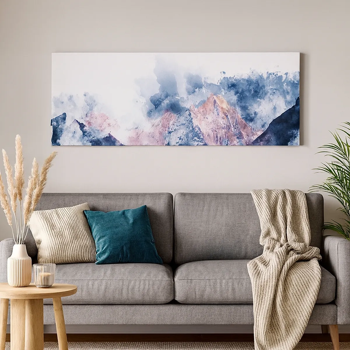 Quadro em tela - Estes são os verdadeiros picos! - 30x30 cm