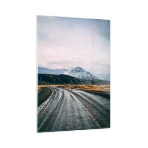 Quadro em vidro - No clima islandês - 50x70 cm