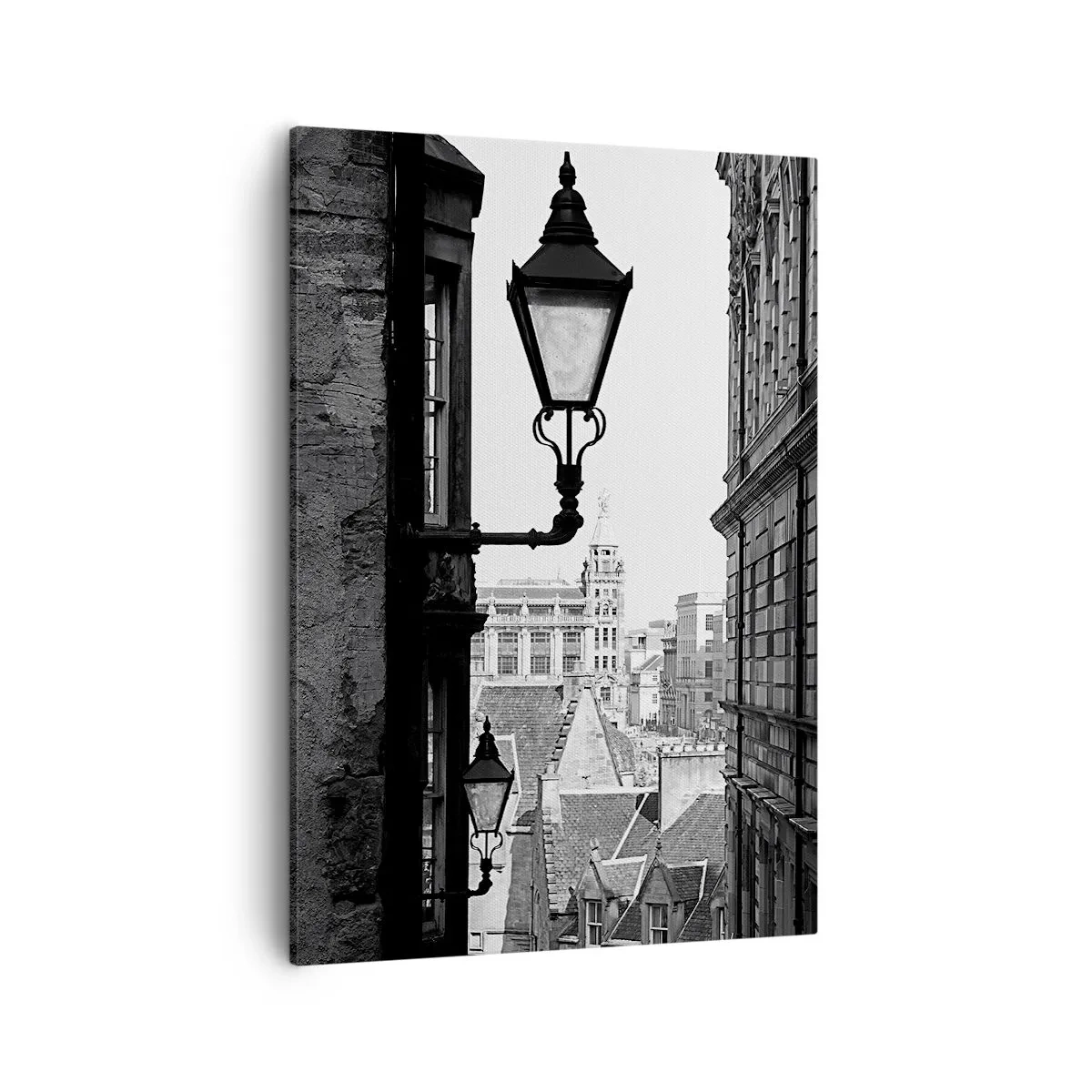 Quadro em tela - A história de Edimburgo - 50x70 cm