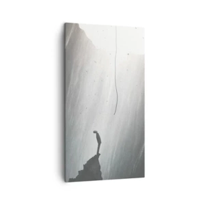 Quadro em tela - Sempre há uma saída - 45x80 cm