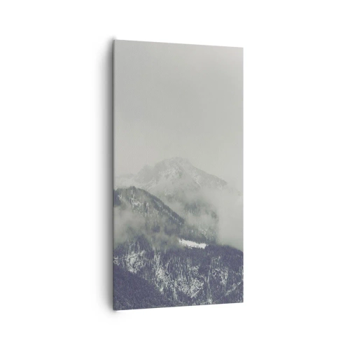 Quadro em tela - Vale nebuloso - 65x120 cm