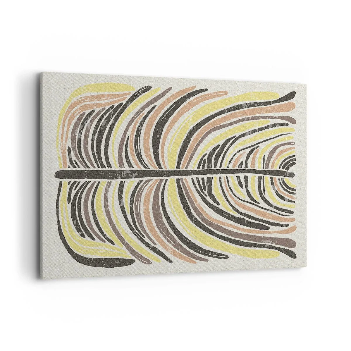 Quadro em tela - Abstração cheia de vida - 100x70 cm