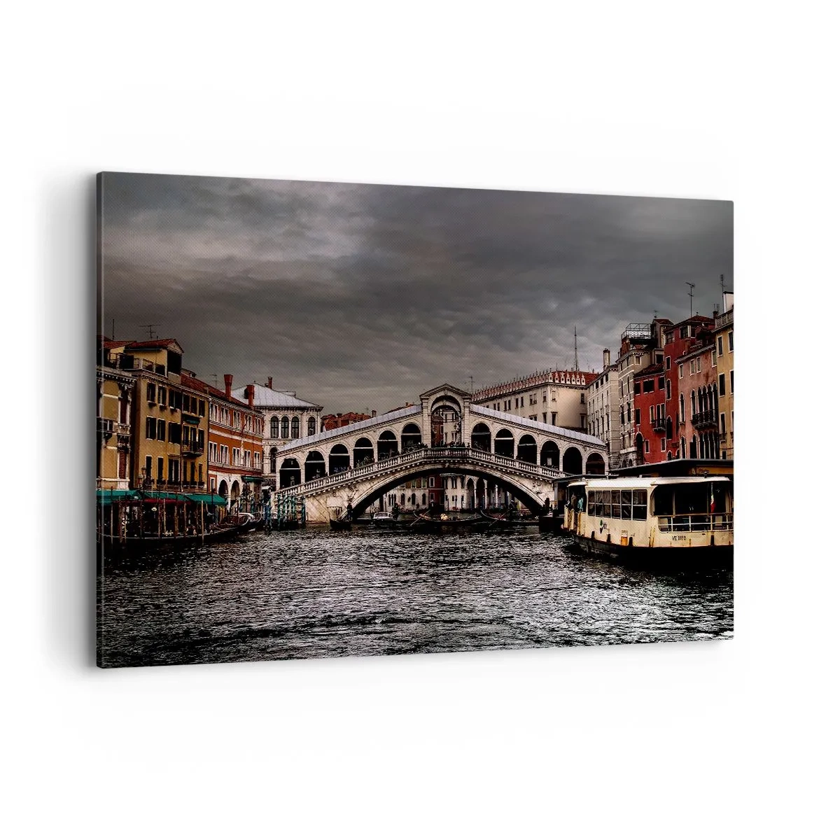 Quadro em tela - A promessa de uma noite em Veneza - 120x80 cm