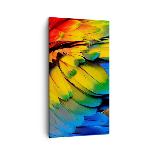Quadro em tela - Ave do paraíso - 45x80 cm