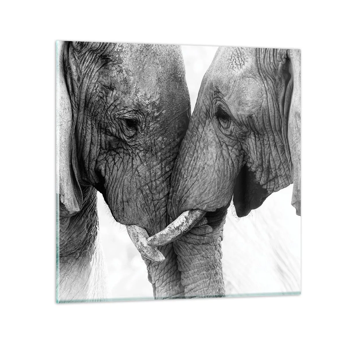 Quadro em vidro - Confissão sincera - 70x70 cm