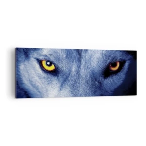 Quadro em tela - Olhar hipnotizante - 140x50 cm