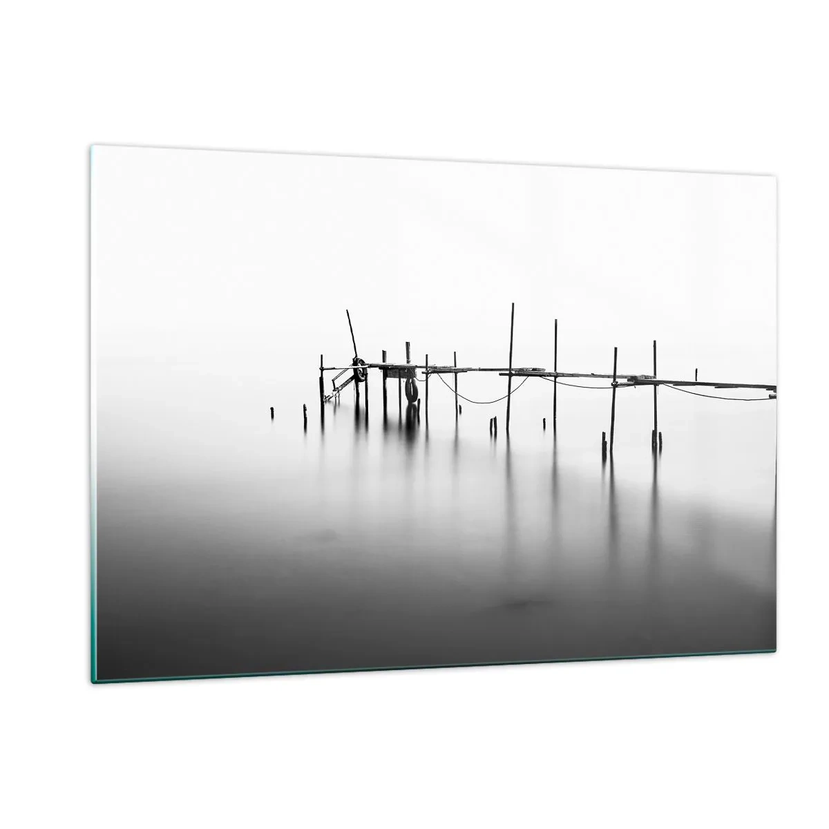Quadro em vidro - E se o mundo não existe? - 120x80 cm