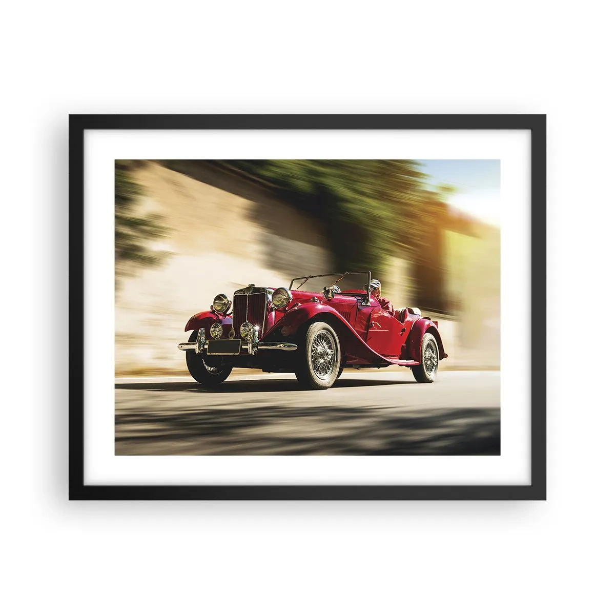 Pôster com moldura preta - Mais bonita que a Vitória de Samotrácia - 50x40 cm