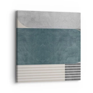 Quadro em tela - Composição ao nível - 30x30 cm