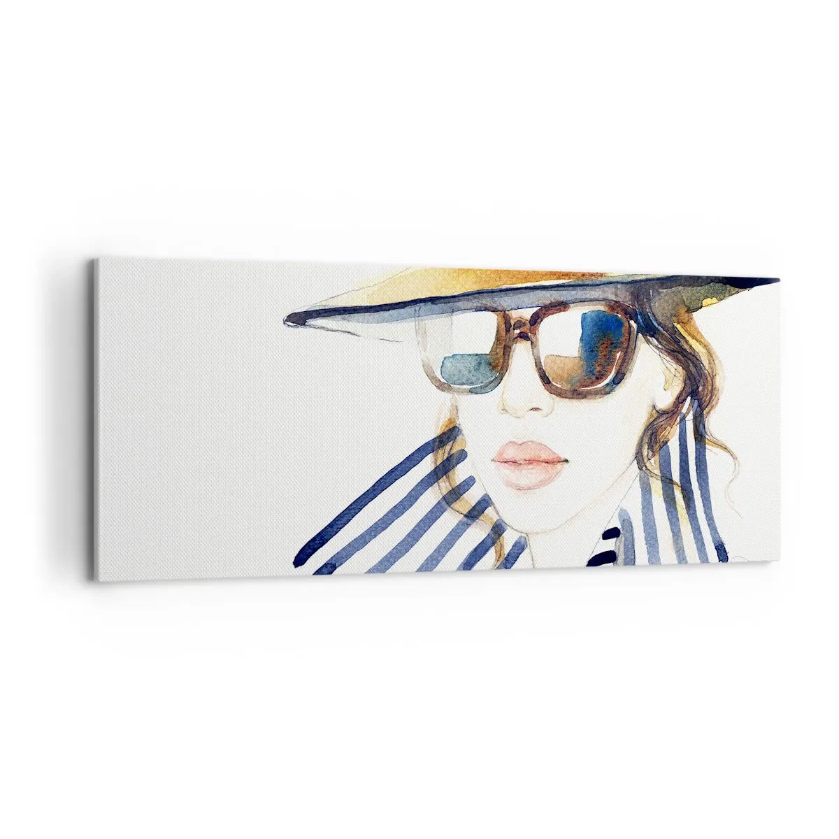 Quadro em tela - Bem-vindo à Flórida - 100x40 cm
