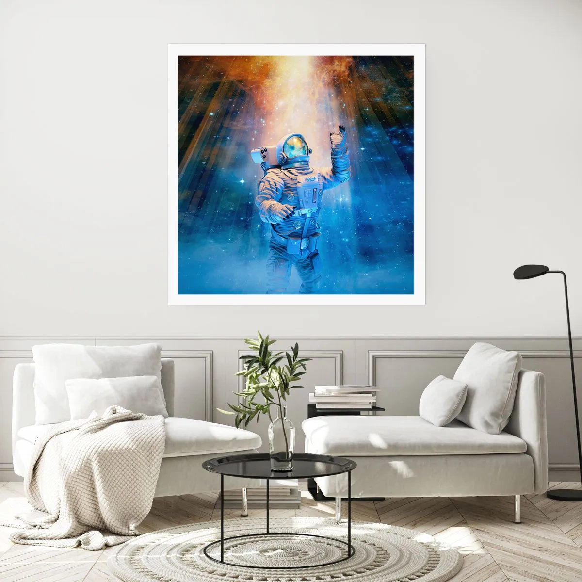 Pôster - Finalmente chegamos - 50x50 cm