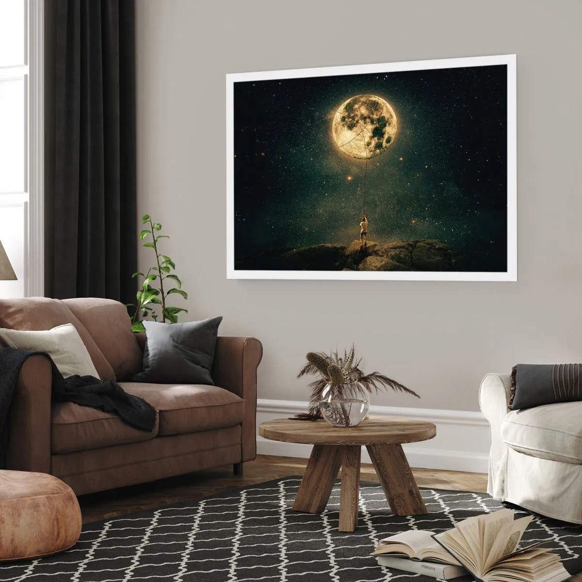 Pôster - Aquele que roubou a lua - 100x70 cm