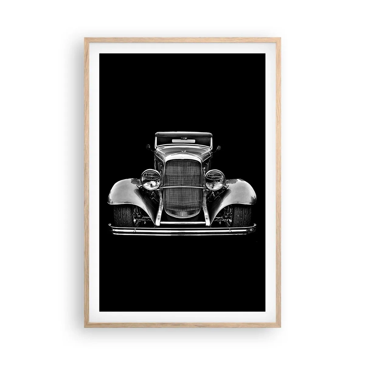 Pôster com moldura de carvalho claro - Um verdadeiro general - 61x91 cm